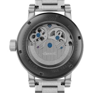 Ingersoll Arc Automatic Dual Time Silver Stainless Steel Bracelet  I16002