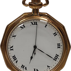 Quartz Gold Plated pocket watch Q61496