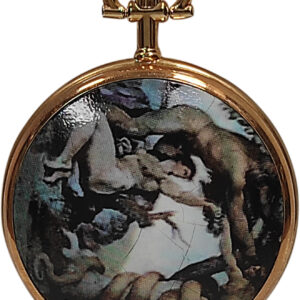 Quartz Gold Plated pocket watch Q61494