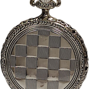 Quartz Silver Plated pocket watch Q61507