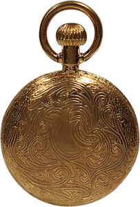 Quartz Gold Plated pocket watch Q61510