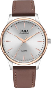 Jaga Brown Leather Strap J102-5