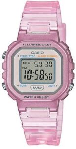 Casio Collection Light Pink Rubber LA-20WHS-4AEF