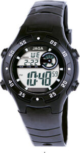 Jaga M107X Black Rubber Strap