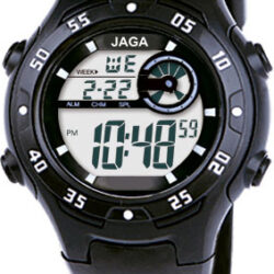 Jaga M107X Black Rubber Strap
