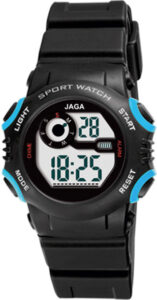 Jaga M109X Black Rubber Strap