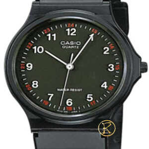 Casio Black Rubber Strap MQ-24-1BL