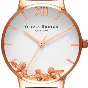 Olivia Burton Busy Bees Rose Gold Stainless Steel Bracelet OB16CH01