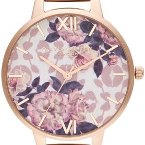Olivia Burton Wildflower Pale Rose Gold Stainless Steel Bracelet OB16LP01