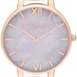 Olivia Burton Amethyst London Rose Gold Stainless Steel Bracelet OB16SP16