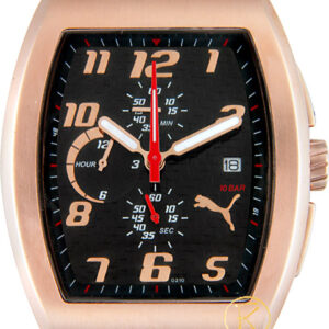 Puma Black Rubber Strap PU000291003