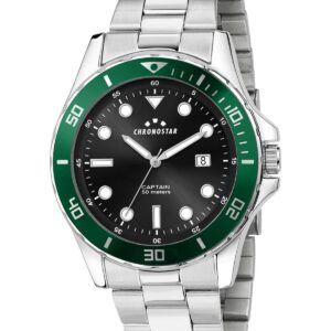 Chronostar Captain Silver Stainless Steel Bracelet R3753291009