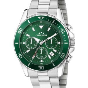 Chronostar Captain Chronograph Silver Metallic Bracelet R3753291010