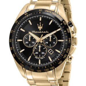 Maserati Traguardo Chronograph Gold Stainless Steel Bracelet R8873612041
