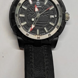 Timberland Women's Whiteledge Black Calf Skin Quartz Watch with Black Dial 13323MPBS/02