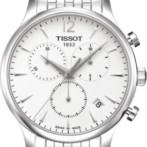 Tissot T063.617.11.037.00 T-classic Tradition Chronograph Stainless Steel Bracelet