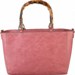 Γυναικεία τσάντα ώμου Trussardi σε ροζ χρώμα code gktj75b262-32-1507