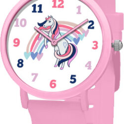 U.S. Polo Assn. Kids Pink Rubber Strap USP3227PK