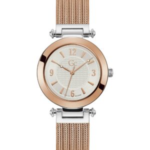 Guess Collection Ladies Two Tone Stainless Steel Bracelet Y59001L1MF