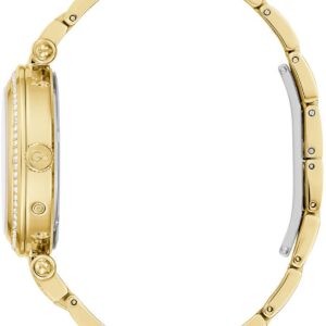 Guess Collection Prime Chic Crystals Gold Stainless Steel Bracelet Y78002L1MF