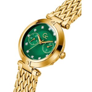 Guess Collection Vogue Crystals Gold Stainless Steel Bracelet Z21007L1MF