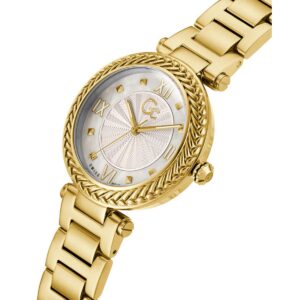 Guess Collection Tiara Gold Stainless Steel Bracelet Z41001L1MF