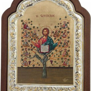 Η ΑΜΠΕΛΟΣ (Μεταξοτυπία Σε Καμβά) ΚΩΔ.1852 15Χ20 cm
