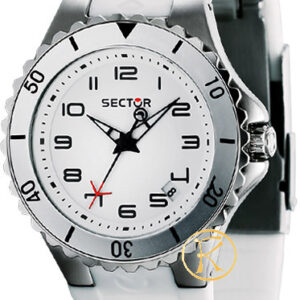 SECTOR 175 White Rubber Strap Men R3251111445