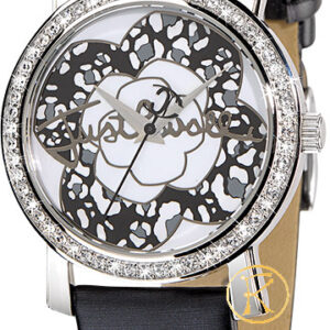 Just Cavalli Moon Black Leather Strap  R7251103745