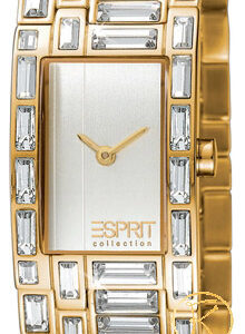 Esprit H-Lecony Gold White Dial Stainless Steel Bracelet  EL900262005