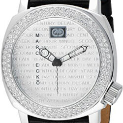Marc Ecko Black Leather Strap E95012G1