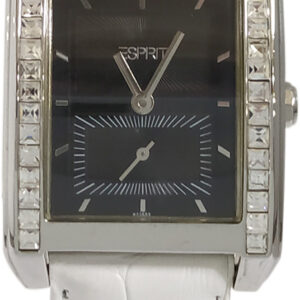 ESPRIT Vitality Crystal White Leather Strap ES102212002