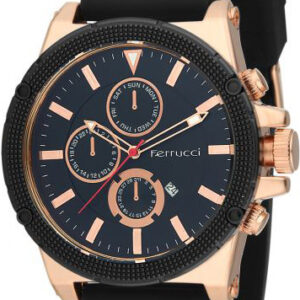 Ferrucci Black Rubber Bracelet-Strap FC6887S.01