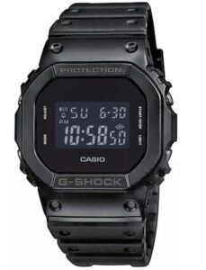CASIO G-Shock Black Rubber Strap DW-5600UBB-1ER