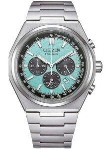 Citizen Eco-Drive Chronograph Silver Titanium Bracelet CA4610-85M