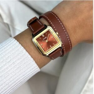 Cluse Gracieuse Petit Brown Leather Strap CW11810