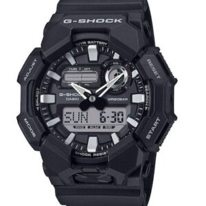 CASIO G-Shock Black Rubber Strap GA-010-1AER