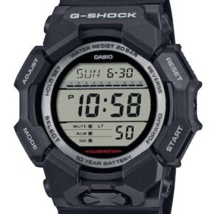 CASIO G-Shock Black Rubber Strap GD-010-1ER