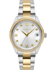 Vogue Reina Two Tone Stainless Steel Bracelet 614164