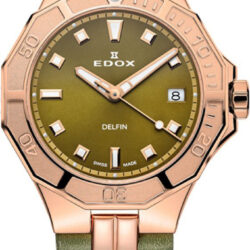 Edox Delfin Diver Ladies Watch 53020-37RC-VR