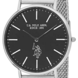U.S. Polo Assn. Austin Silver Stainless Steel Bracelet USP7257BK