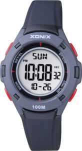XONIX BBN-007 Black Rubber Strap
