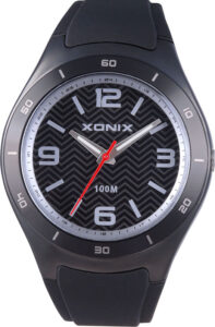 XONIX CAN 006 Black Rubber Strap