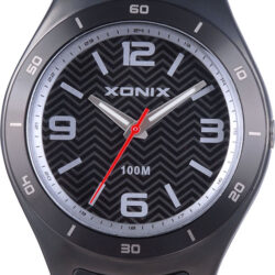 XONIX CAN 006 Black Rubber Strap