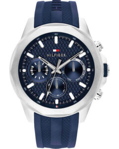 Tommy Hilfiger Blue Rubber Strap 1710649