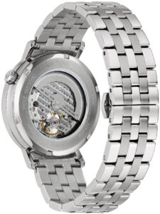 Bulova Aerojet Automatic Silver Stainless Steel Bracelet 96A276
