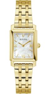 Bulova Sutton Gold Stainless Steel Bracelet 97L177