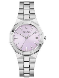 Bulova Classic Silver Stainless Steel Bracelet 96M170