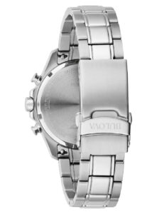 Bulova Marine Star Series-B Silver Stainless Steel Bracelet 96B467