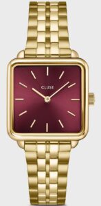 Cluse La Tétragone Gold Stainless Steel Bracelet CW10312